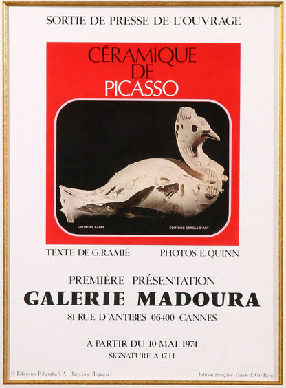 Pablo Picasso 'Galerie Madoura' - Centaur Art Galleries