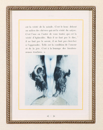 Louis Icart 'Leda De Conte- Plate 11' - Centaur Art Galleries