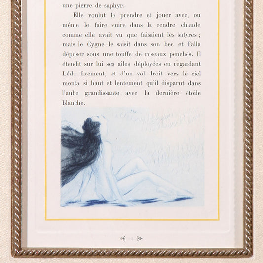 Louis Icart 'Leda De Conte,  Plate 7' - Centaur Art Galleries