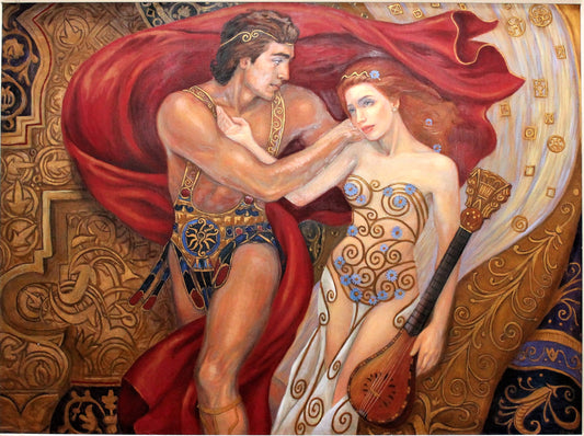 Irina Vitalievna Karkabi 'Linger' - Centaur Art Galleries