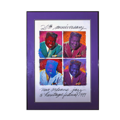 Ricard Thomas 'Fat Domino- New Orleans Jazz & Heritage Festival 20th Anniversary 1989'