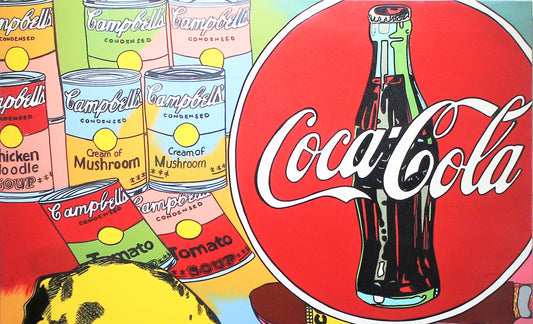Steve Kaufman 'American Icons II' (Red) - Centaur Art Galleries