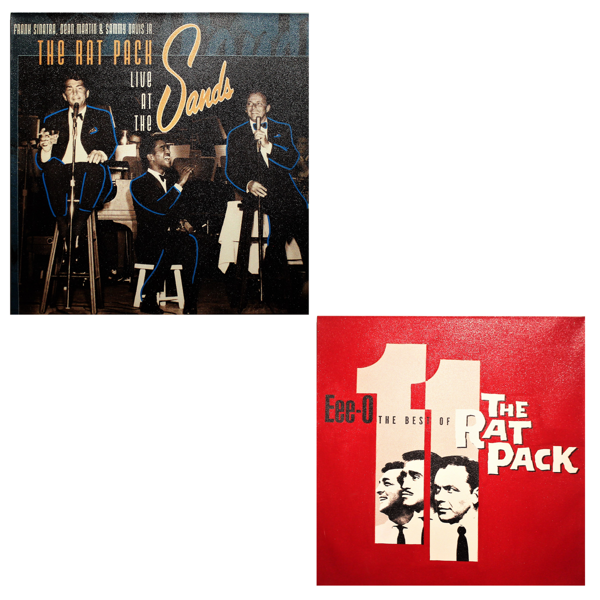 Steve Kaufman 'Rat Pack CD Suite of 2'
