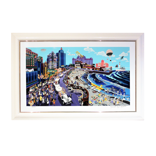 Melanie Taylor Kent 'Boardwalk of Atlantic City' - Centaur Art Galleries