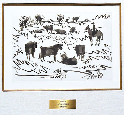 Pablo Picasso "La Tauromaquia Suite-Frontispiece" - Centaur Art Galleries