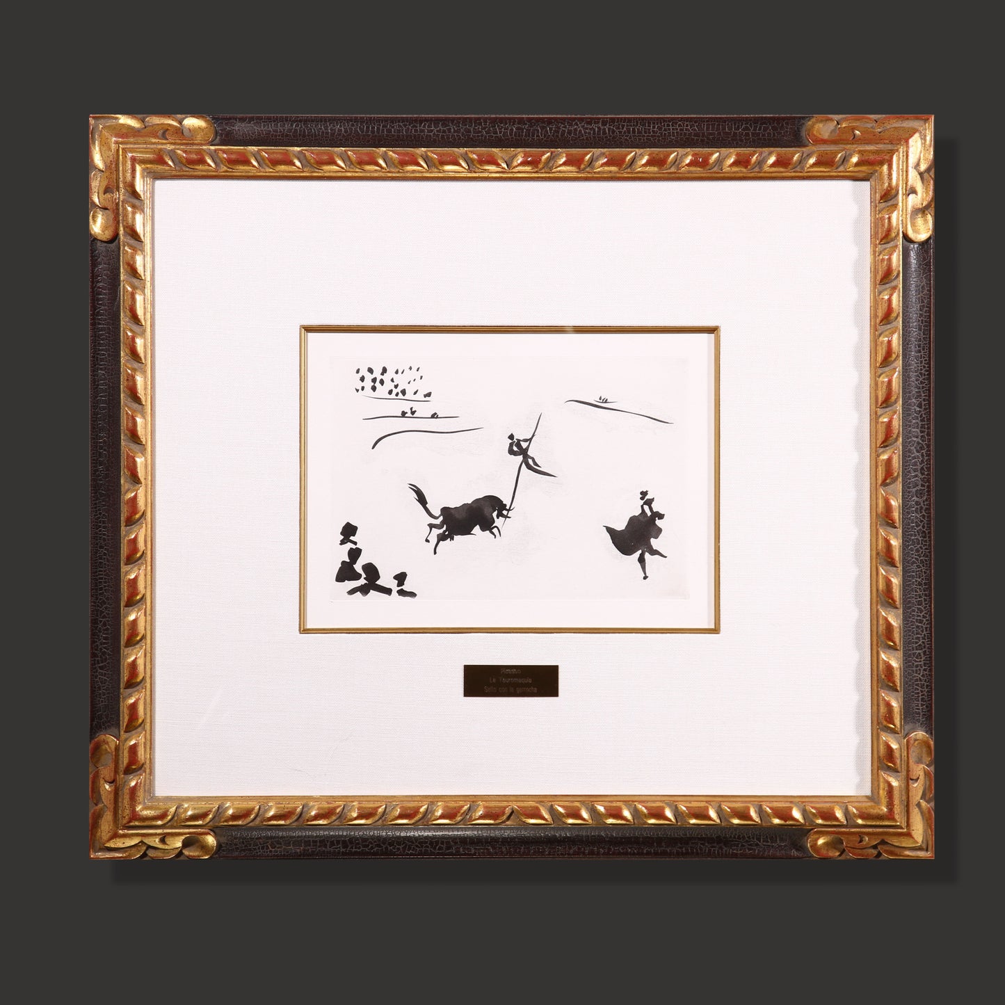 Pablo Picasso 'La Tauromaquia Suite-Salto Con La Garrocha' - Centaur Art Galleries