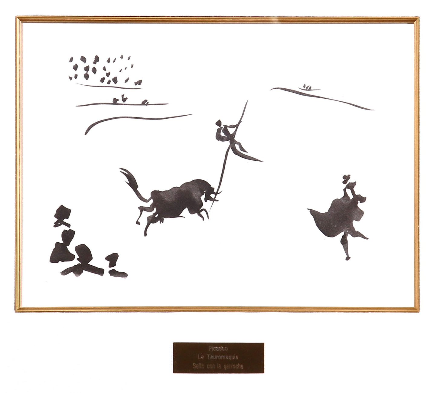 Pablo Picasso 'La Tauromaquia Suite-Salto Con La Garrocha' - Centaur Art Galleries