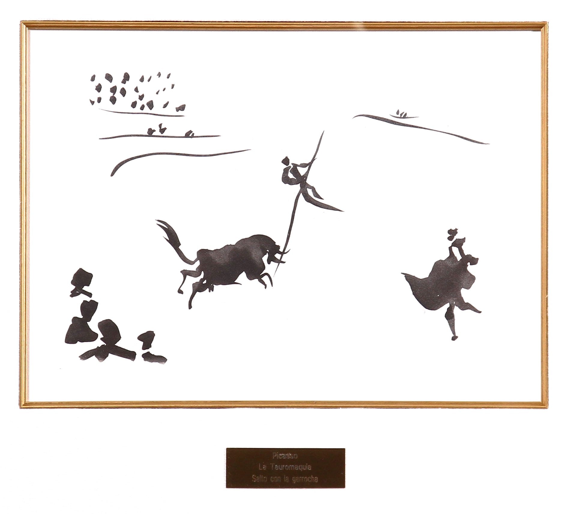 Pablo Picasso 'La Tauromaquia Suite-Salto Con La Garrocha' - Centaur Art Galleries