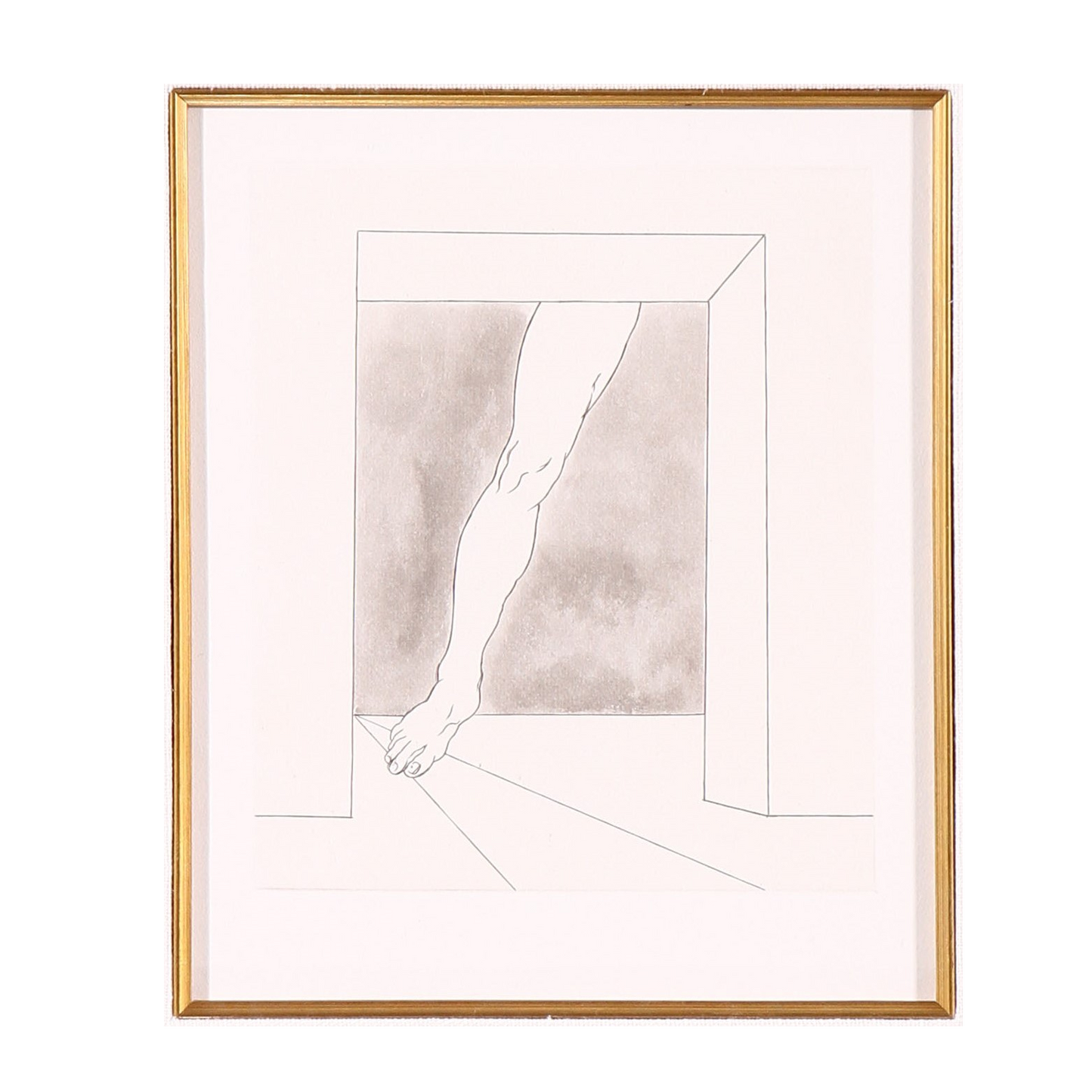 Salvador Dali 'Le Chateau D'Otrante Suite- Plate 4'