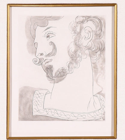 Salvador Dali 'Le Chateau D'Otrante Suite- Plate 5' - Centaur Art Galleries