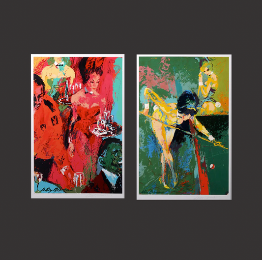 Leroy Neiman 'Playboy Suite' Pair