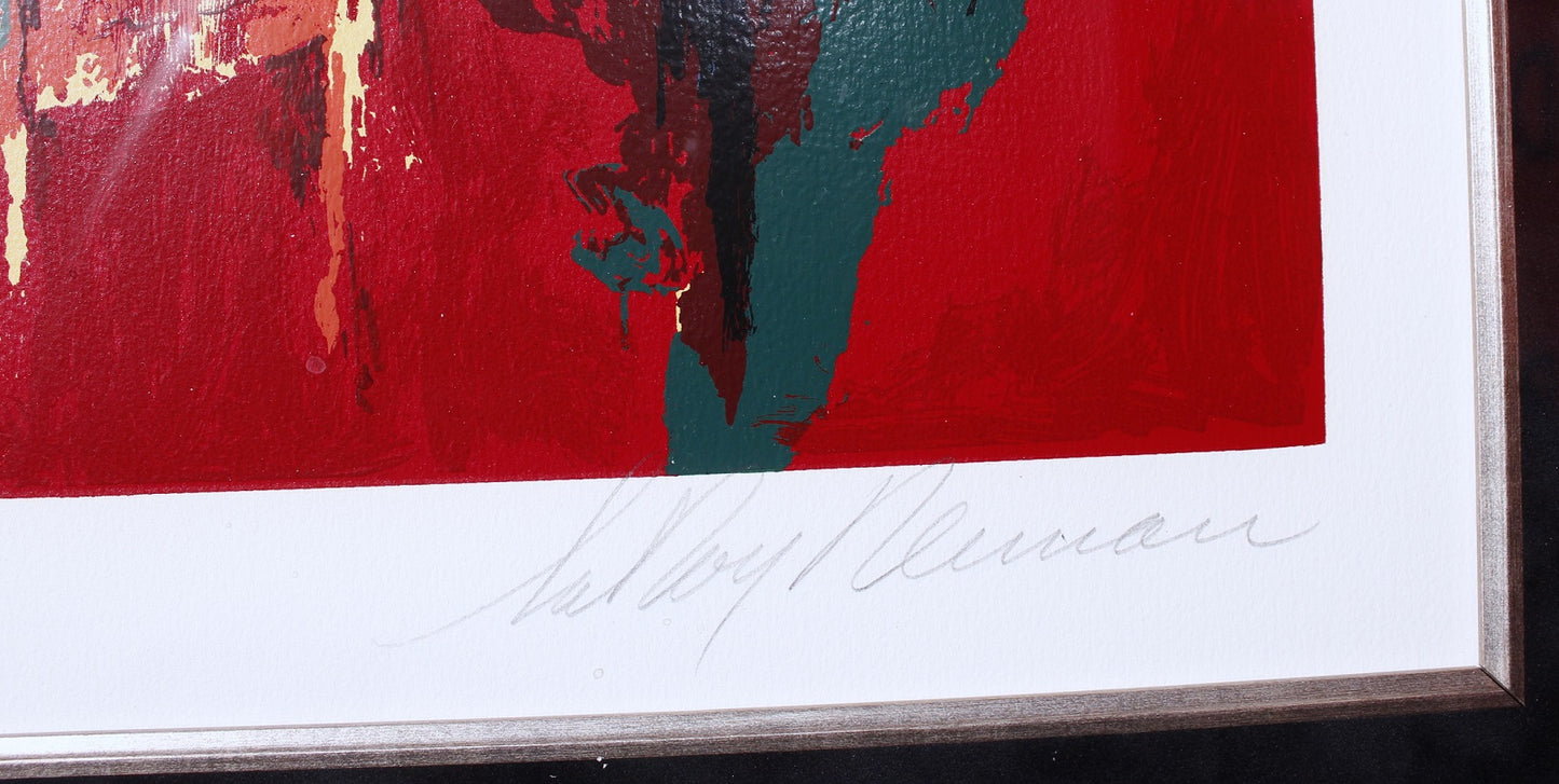 LeRoy Neiman Limited Edition 'Gaming Table'