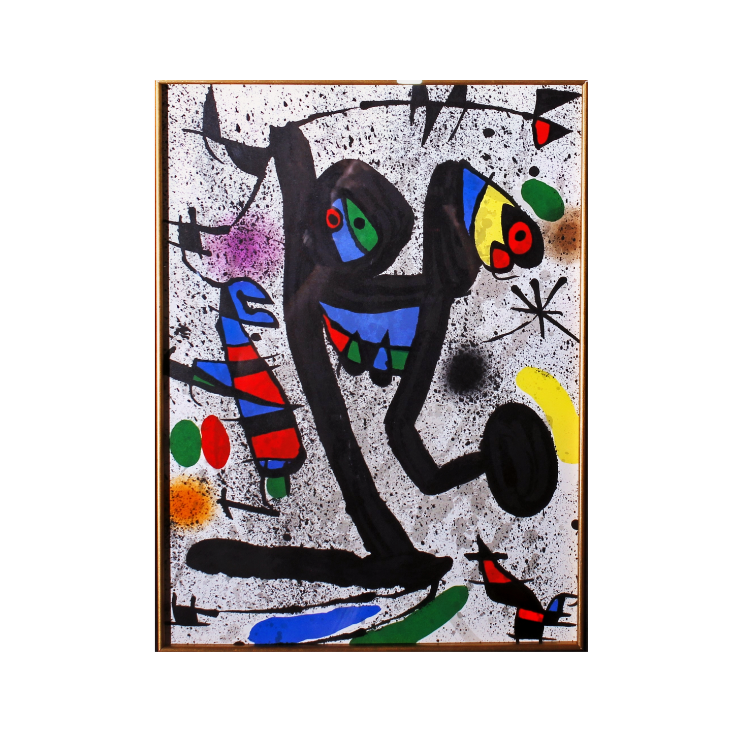 Joan Miro 'Butterfly Girl' Derriere Le Miroir