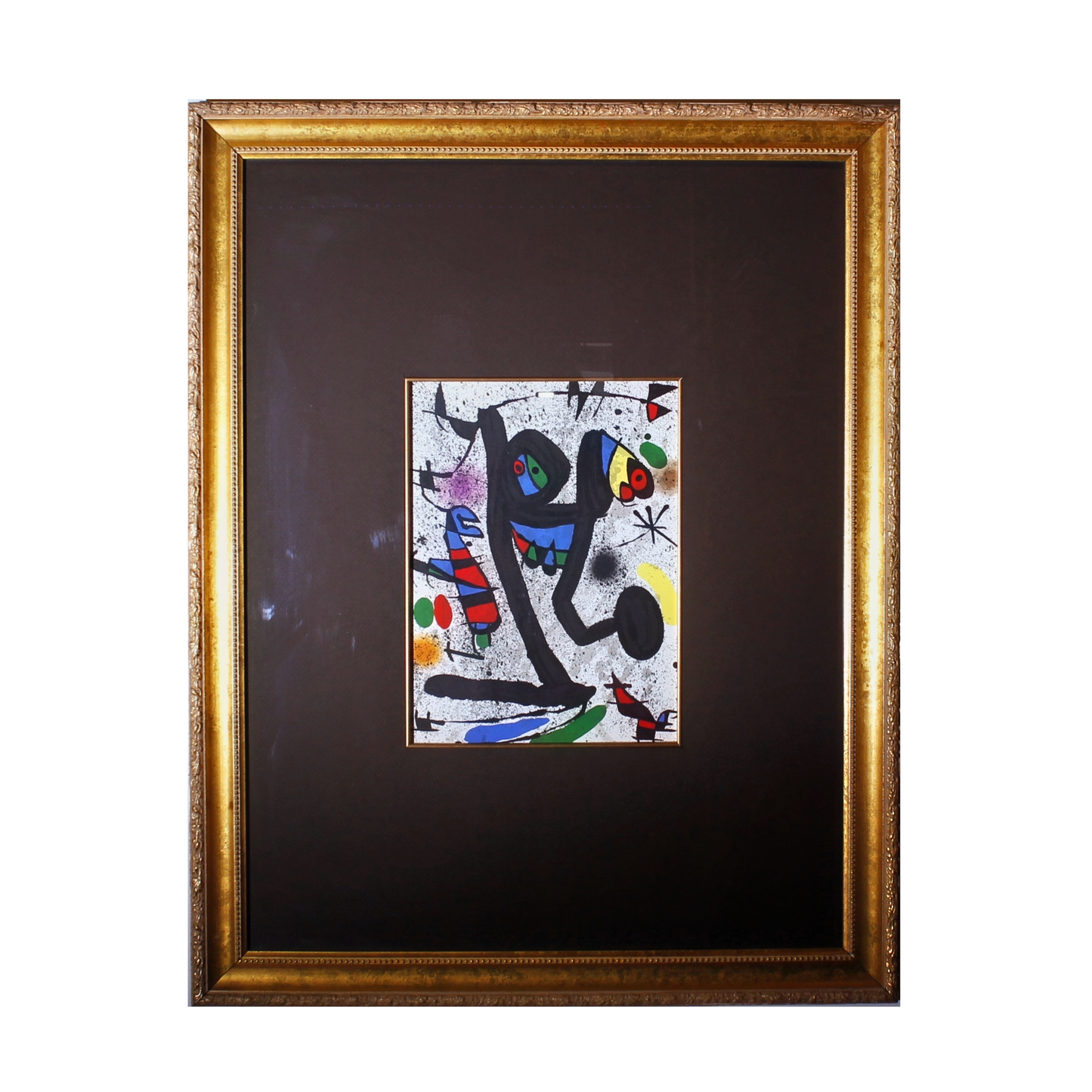 Joan Miro 'Butterfly Girl' Derriere Le Miroir