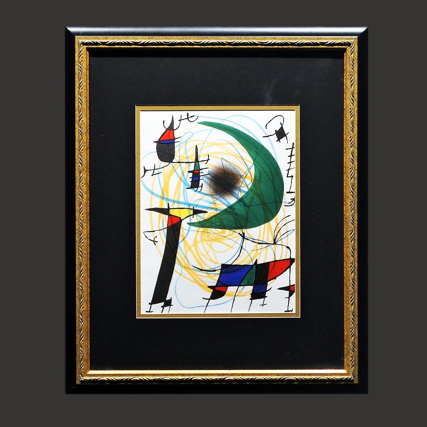 Joan Miro 'Lithographe V: Vol. 1 Untitled