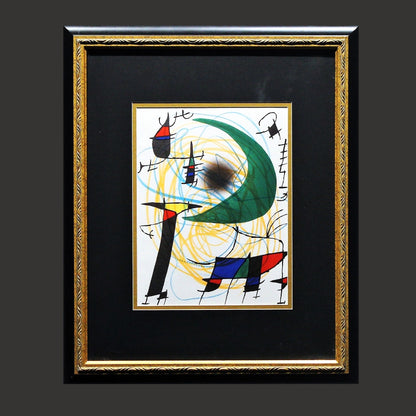 Joan Miro 'Lithographe V: Vol. 1 Untitled