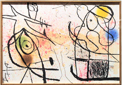 Joan Miro 'Le Courtisan Grotesque' - Centaur Art Galleries