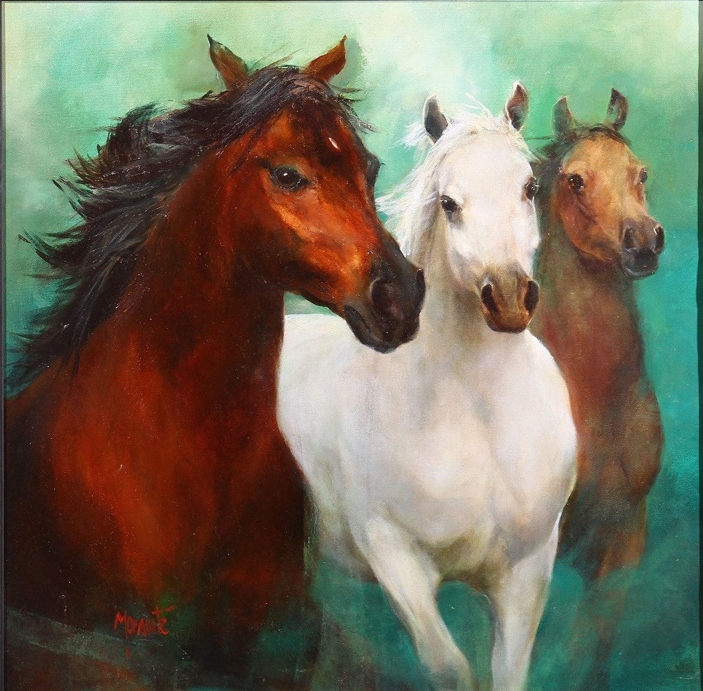 Gladys Morante 'Perdidos en el Bosque' - Centaur Art Galleries