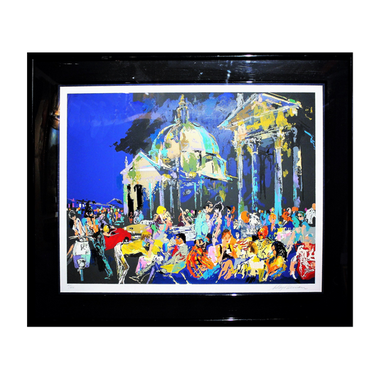 LeRoy Neiman 'Piazza Del Popolo' - Centaur Art Galleries