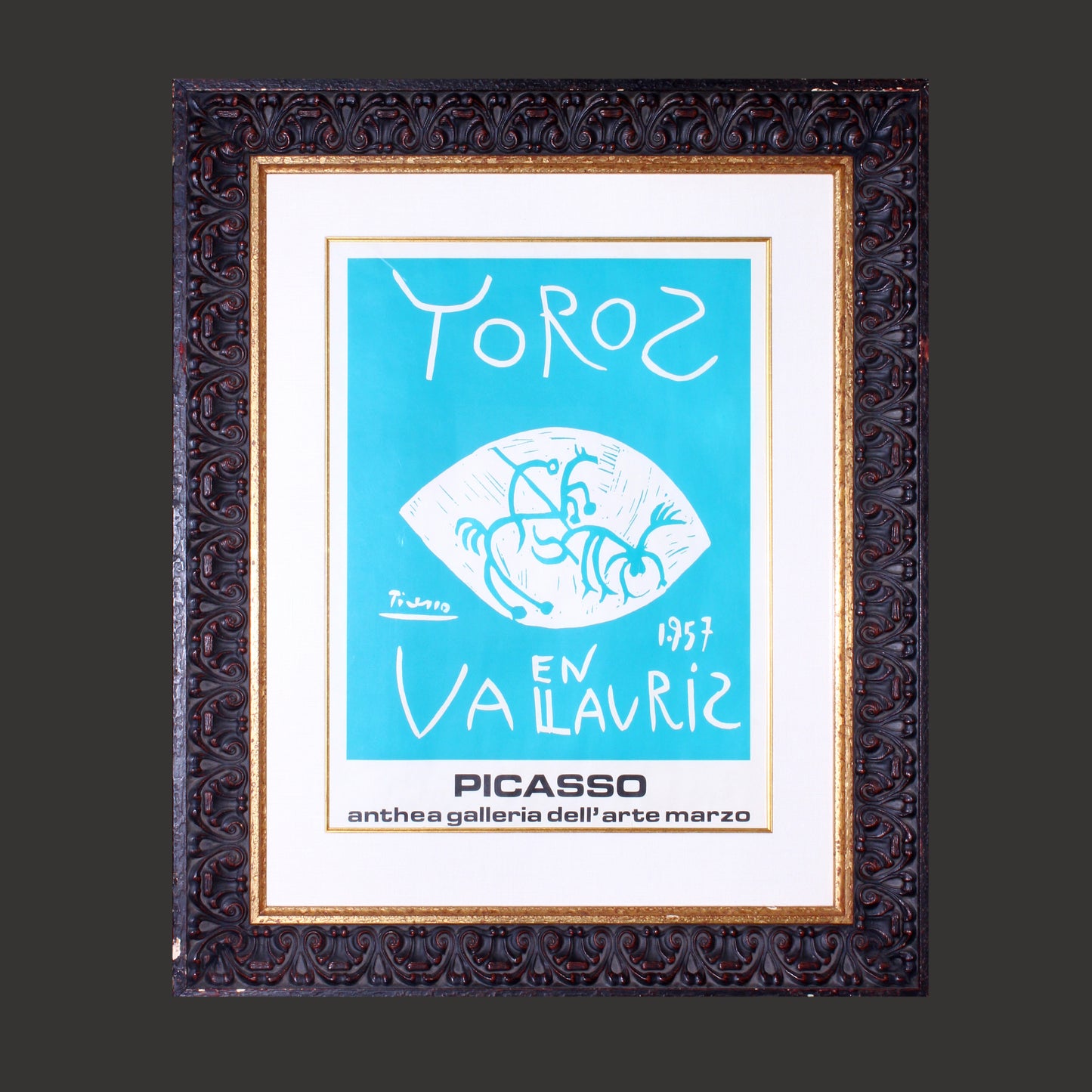 Pablo Picasso 'Toro En Vallauris 1957' - Centaur Art Galleries