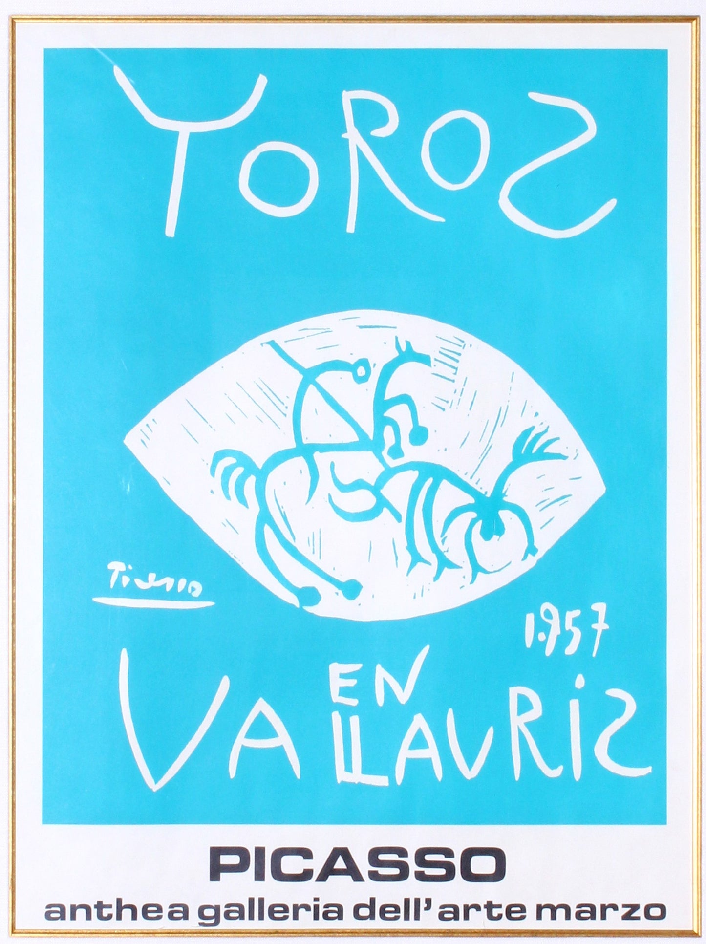Pablo Picasso 'Toro En Vallauris 1957' - Centaur Art Galleries