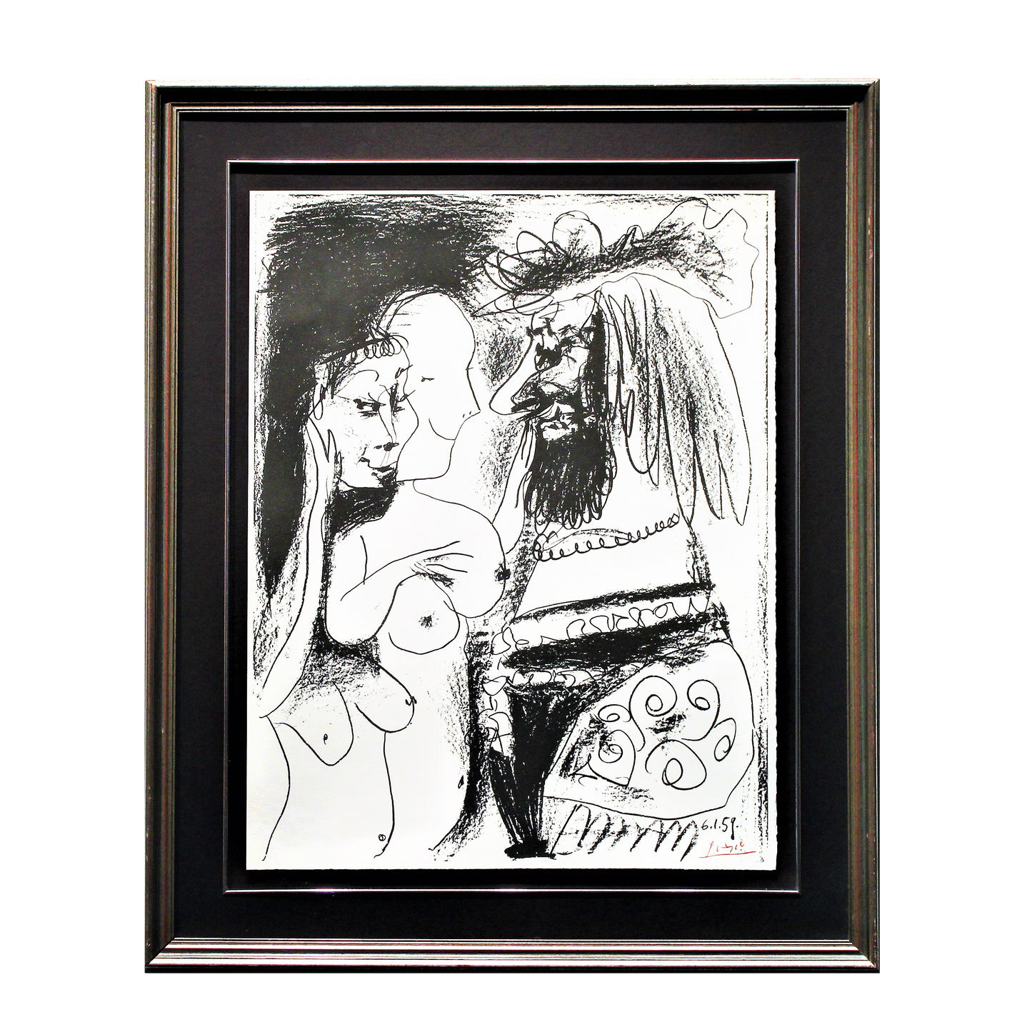 Pablo Picasso 'The Old King' (Le Vieux Roi) - Centaur Art Galleries