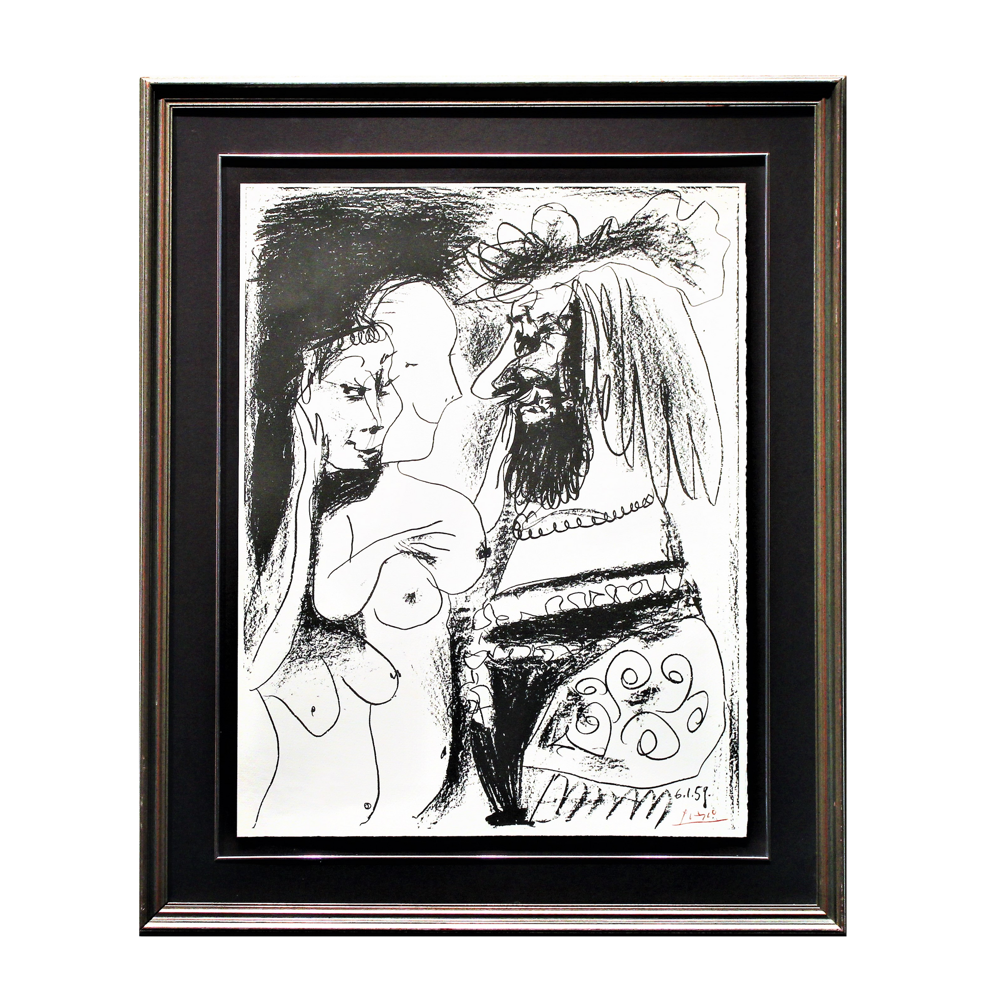 Pablo Picasso 'The Old King' (Le Vieux Roi) - Centaur Art Galleries