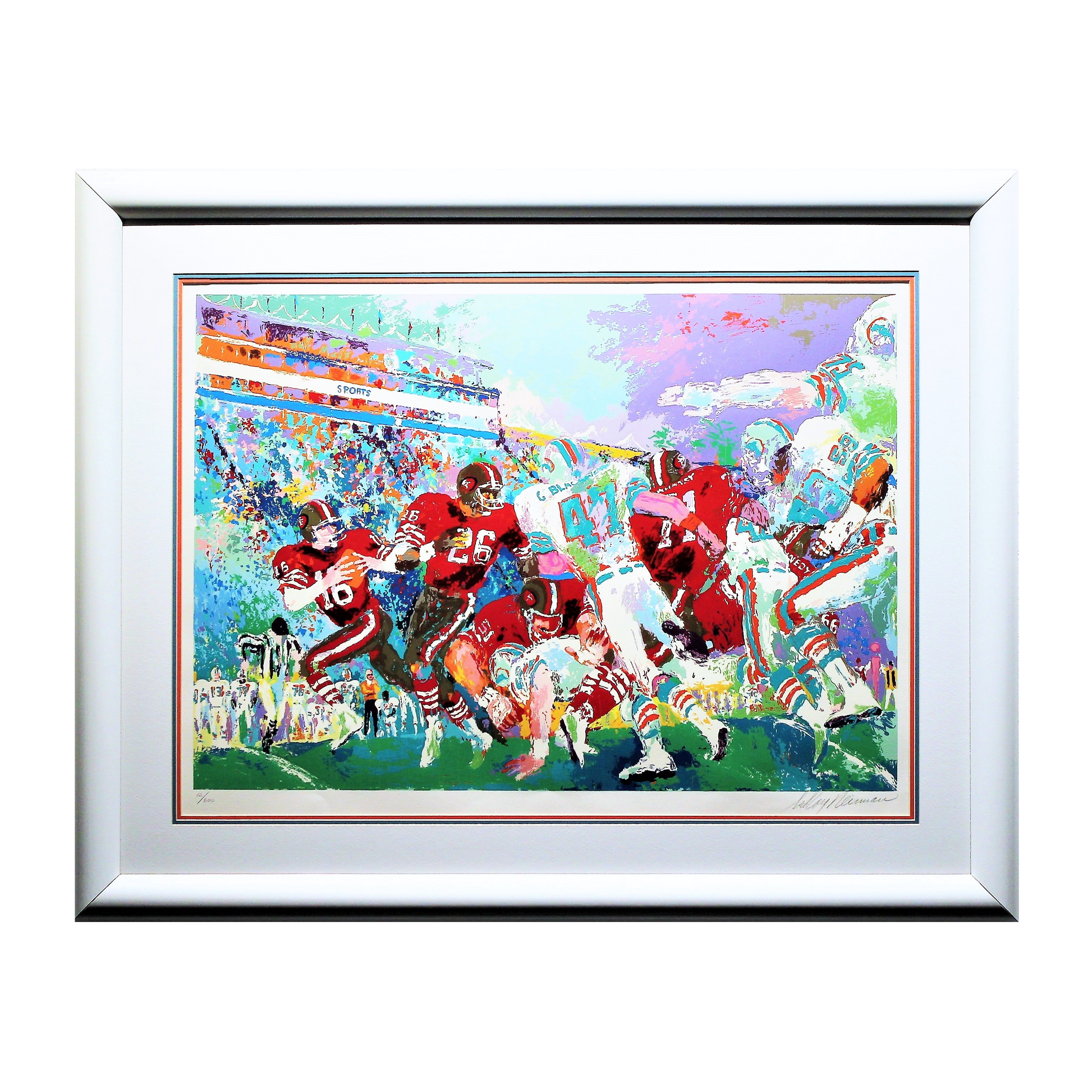 LeRoy Neiman 'Post Season Football Classic' - Centaur Art Galleries