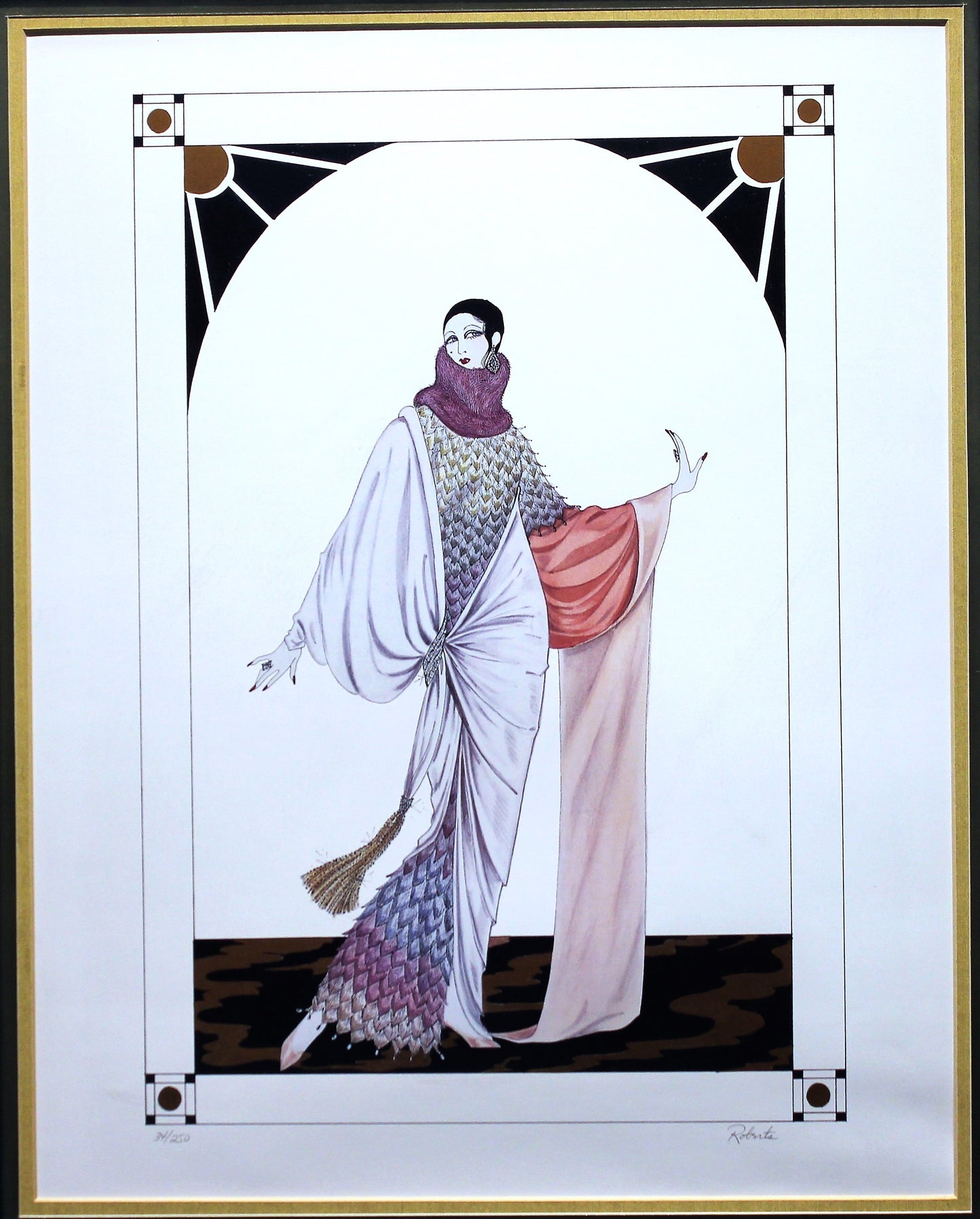 Roberts 'Stardust Presidental Suite' Triptych - Centaur Art Galleries