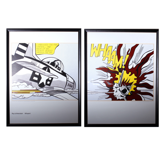 Roy Lichtenstein - WHAAM! Set of 2
