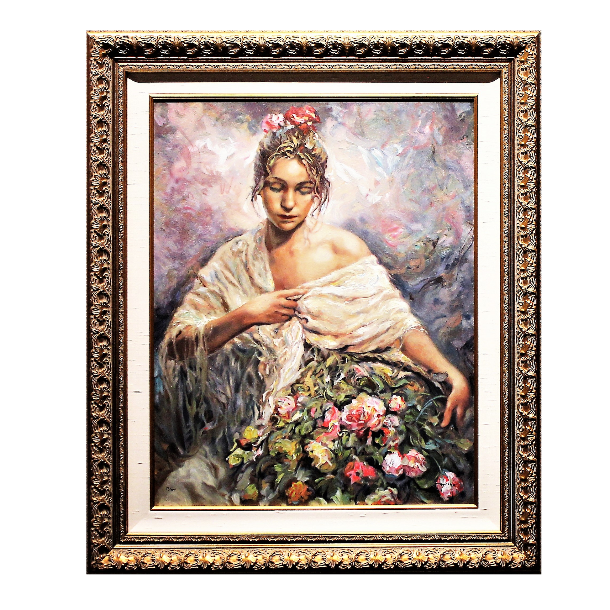 Jose Royo 'El Manton Dorado' - Centaur Art Galleries