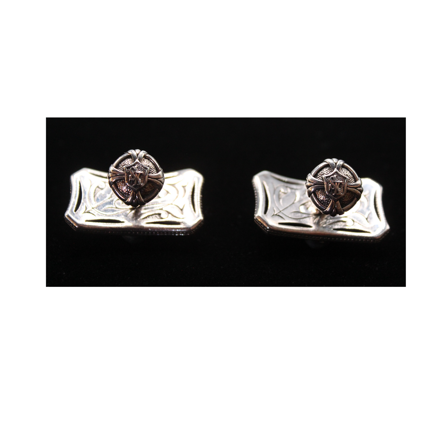 Scott Kay (Unkaged) Braclet, Cufflinks & Ring Sterling Silver Set
