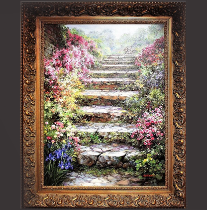 Paul Gantner 'Flower Cafe' - Centaur Art Galleries