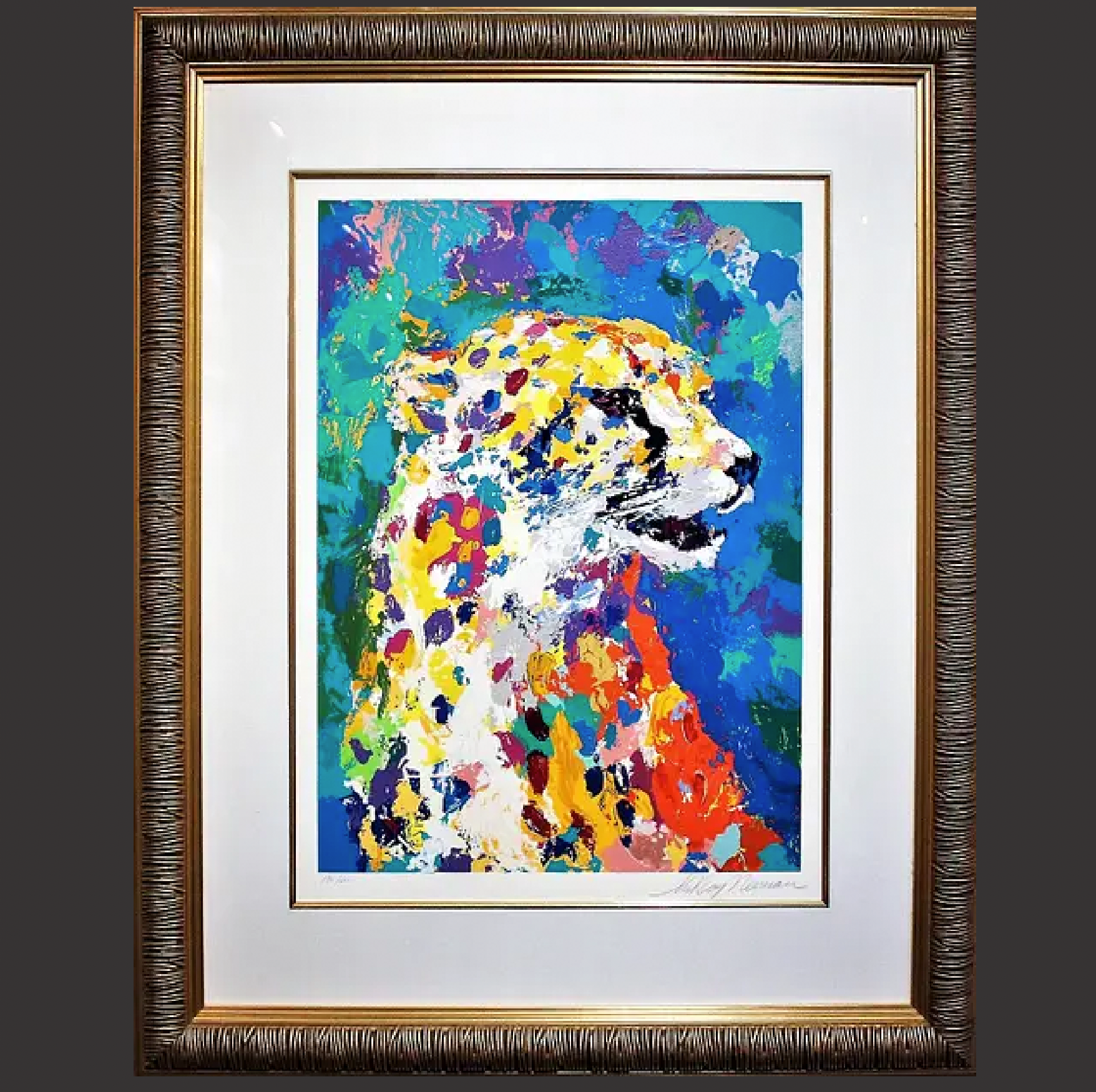 Leroy Neiman 'Portrait of the Cheetah' - Centaur Art Galleries