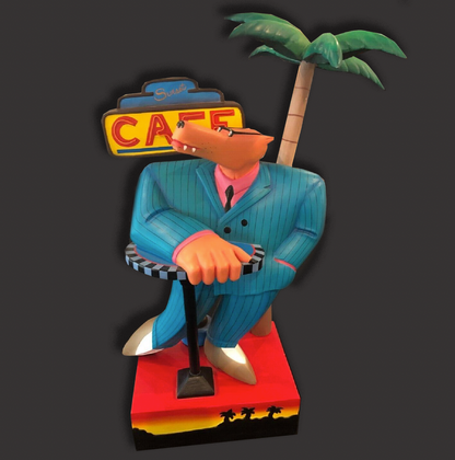 Markus Pierson 'Sunset Cafe' - Centaur Art Galleries