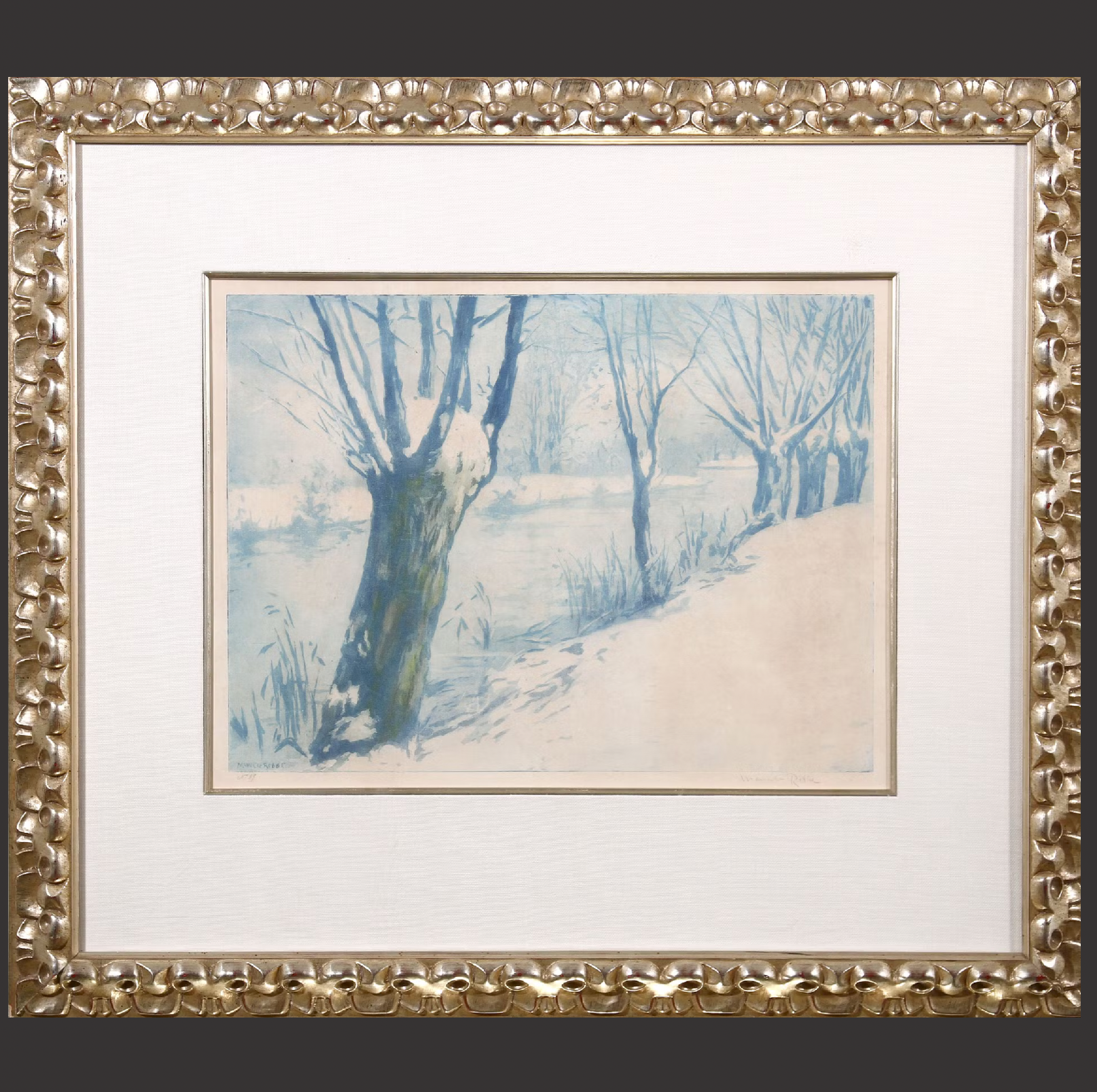 Manuel Robbe 'La Neige' - Centaur Art Galleries