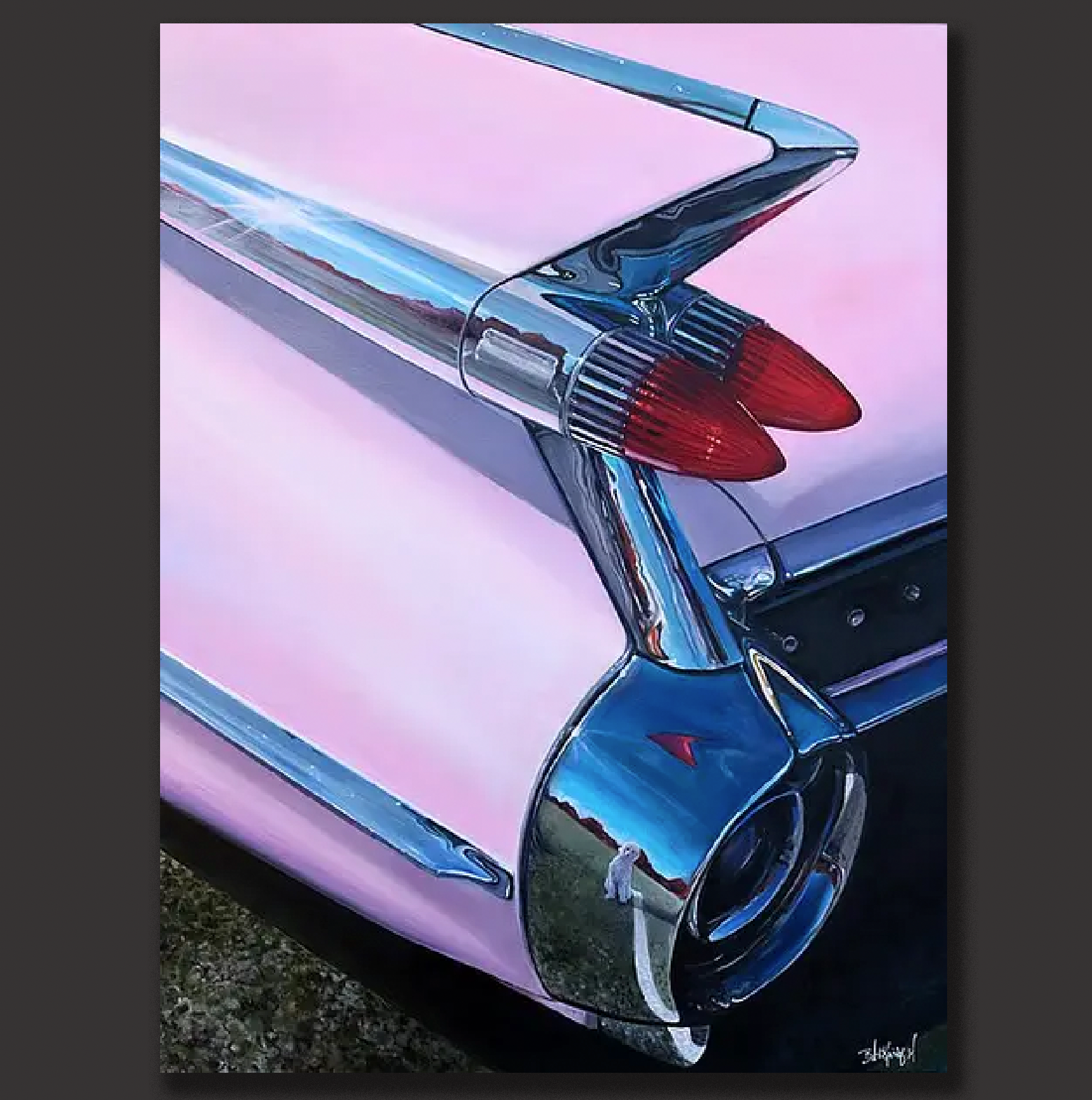 Beti Kristof '59 Cadillac' - Centaur Art Galleries