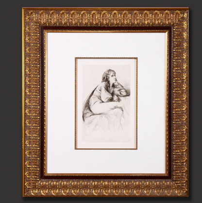 Seymou Haden 'Portrait of Thomas Haden' - Centaur Art Galleries