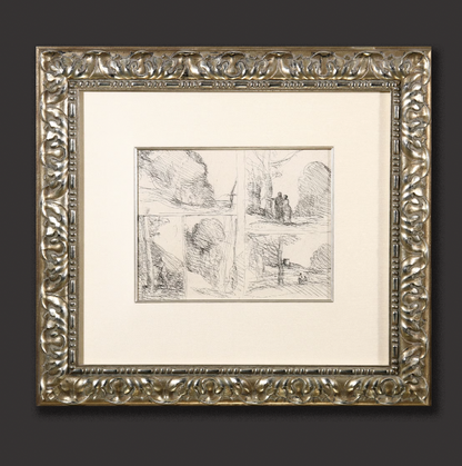 Jean-Baptiste Corot 'Cliche' - Centaur Art Galleries