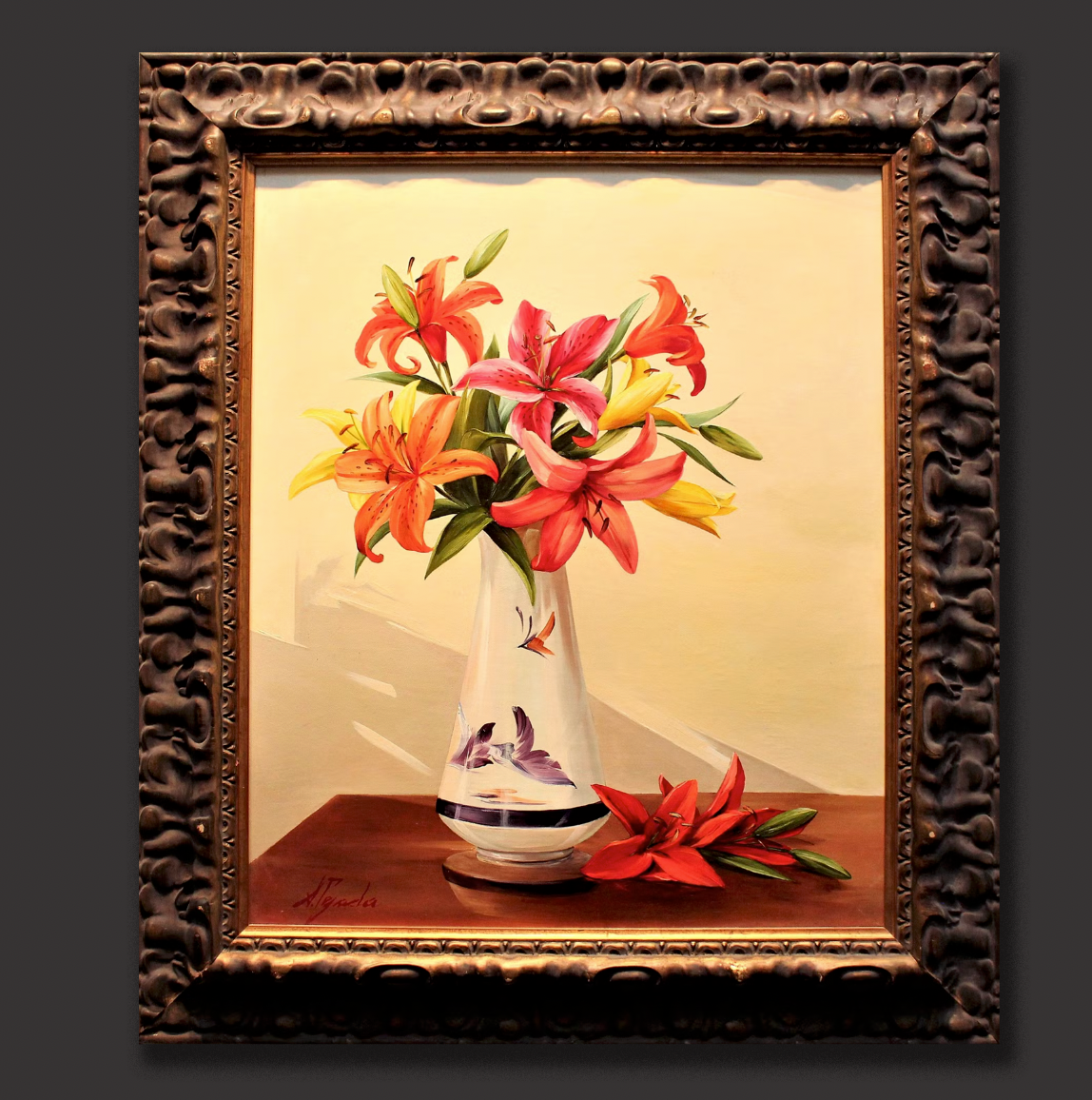 Silvia Tejada 'Tigerlillies' – Centaur Art Galleries