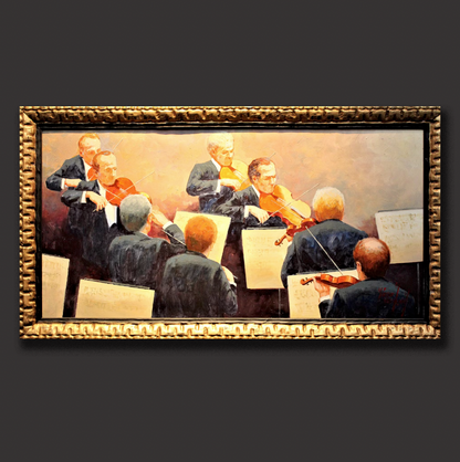 Marquez Velazquez 'Violas y violines  ' - Centaur Art Galleries