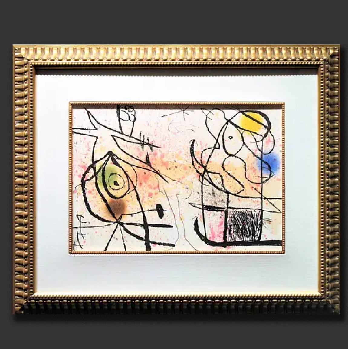 Joan Miro 'Le Courtisan Grotesque'