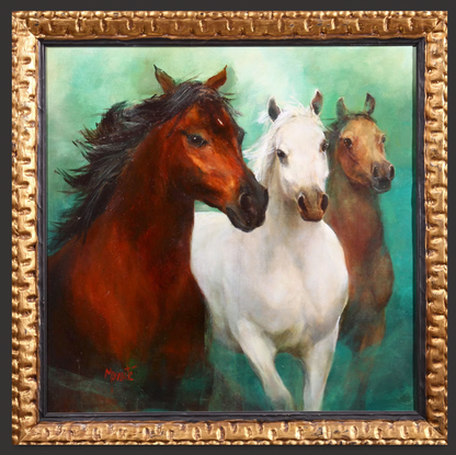 Gladys Morante 'Perdidos en el Bosque' - Centaur Art Galleries