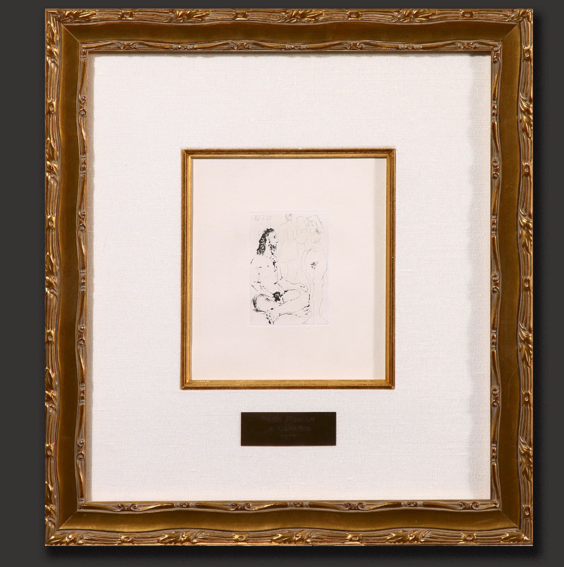 Pablo Picasso 'Plate 13 From La Célestine Suite'