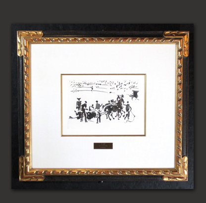 Pablo Picasso "La Tauromaquia Suite- "El Arrastre" - Centaur Art Galleries