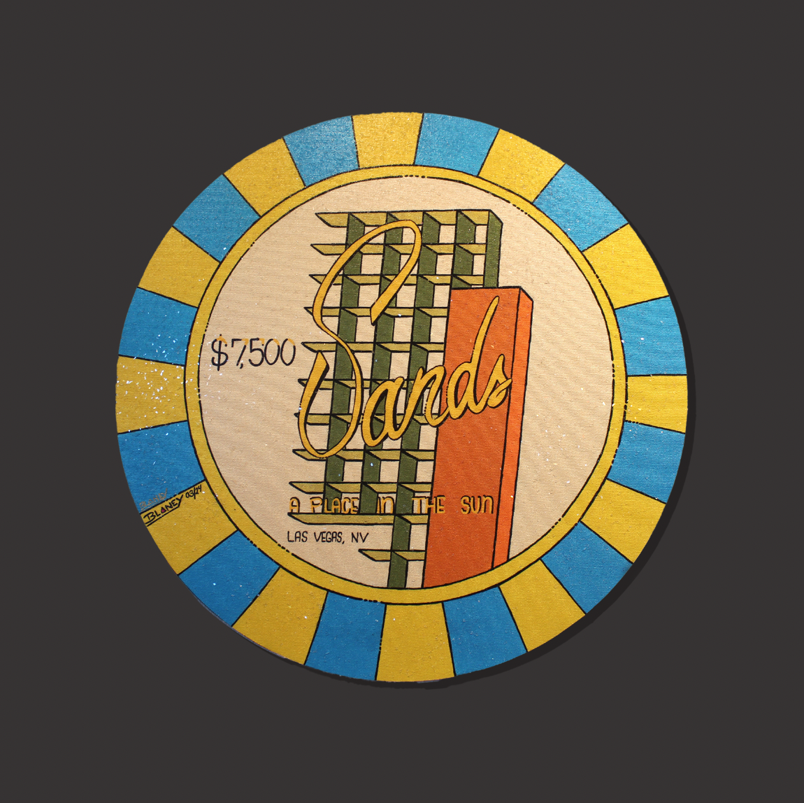 Josh Blaney 'Sands Poker Chip'