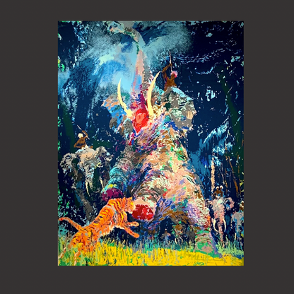 Leroy Neiman 'Shikar'