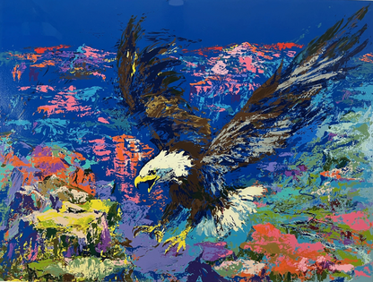 Leroy Neiman 'American Bald Eagle' - Centaur Art Galleries