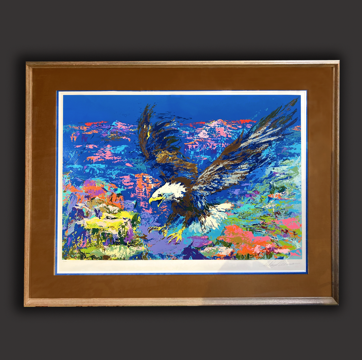 Leroy Neiman 'American Bald Eagle' - Centaur Art Galleries