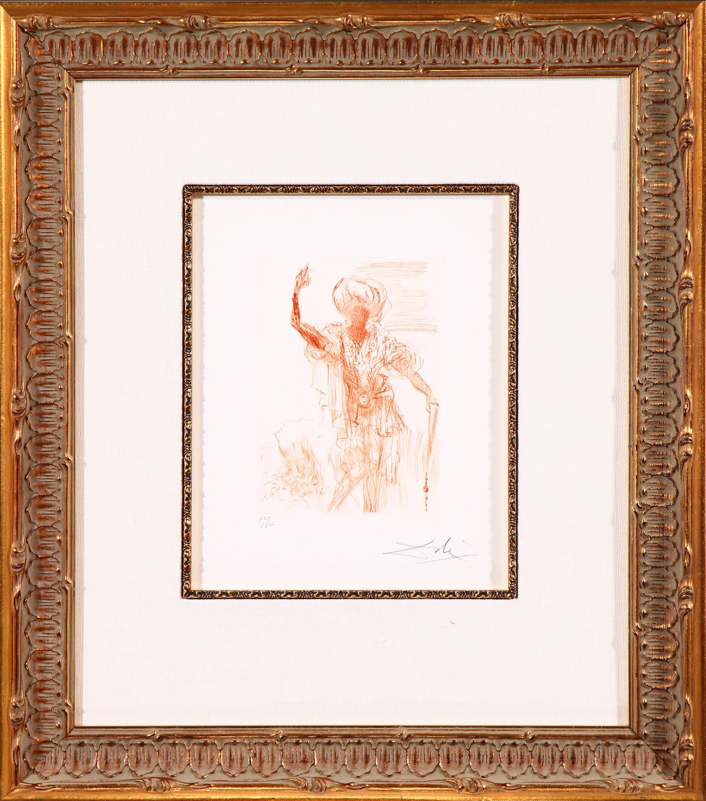 Salvador Dali 'Shakespeare l – 'Othello'